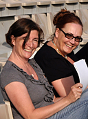 Nicola Glück und Pia Oertel